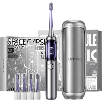 Szczoteczka soniczna JIMOK J6 Capsule Srebrny