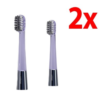 Oryginalna końcówka do szczoteczek JIMOK J6 Blue Soft (2 szt.) (Nanotechnologiczne włókna)