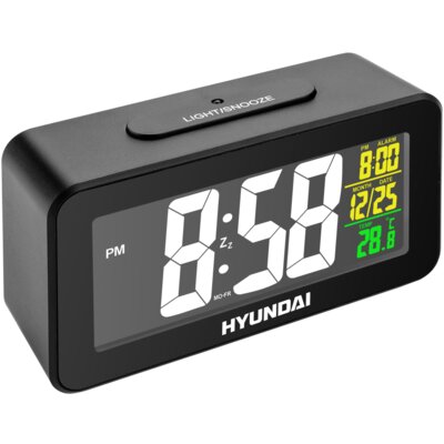 Budzik HYUNDAI AC 322 B Czarny