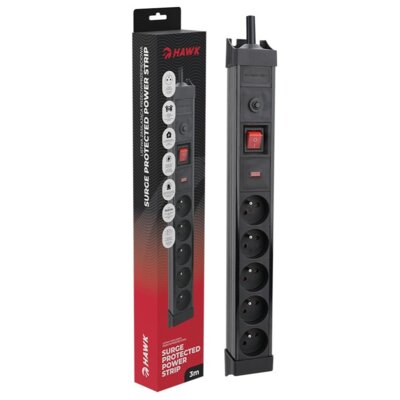 Listwa HAWK HWPS503BK (3 m) Czarny