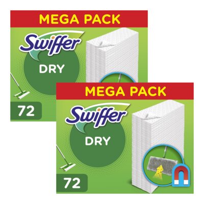 Ściereczka do mopa SWIFFER Traps & Locks (144 sztuki)