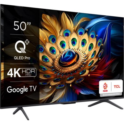 Telewizor TCL 50C69B 50" QLED 4K Google TV HDMI 2.1 Dolby Vision Dolby Atmos