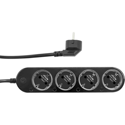 Listwa zasilająca SHELLY S4PL-00416EU Zigbee Matter (1.5 m.) Czarny