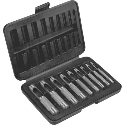 Zestaw wycinaków do otworów TOPEX 03A490 3 - 12 mm (9 szt.)