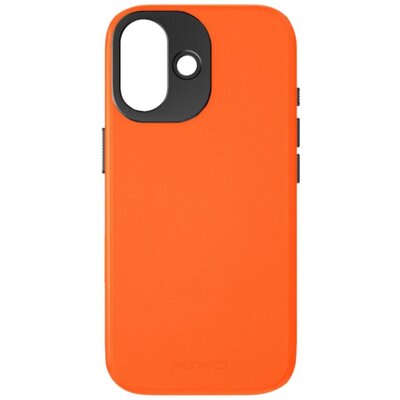 Etui YAXO Leather Gear Slim MagSafe do Apple iPhone 17 Pomarańczowy