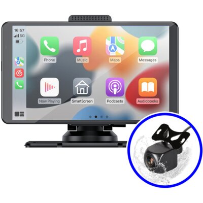 Tablet NEXADIO CP100 Bezprzewodowy CarPlay Czarny