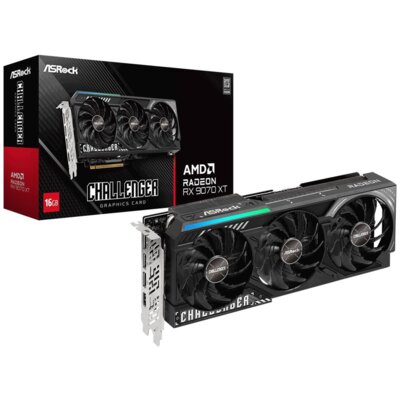 Karta graficzna ASROCK Radeon RX 9700 XT Challenger 16GB