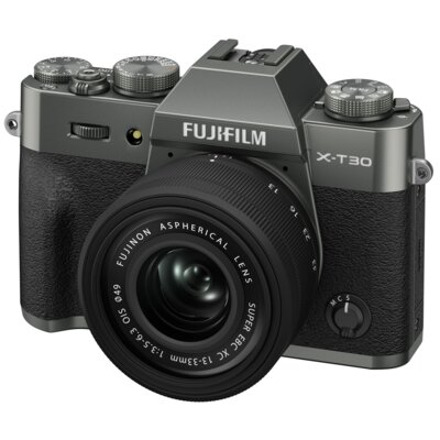 Aparat bezlusterkowy FUJIFILM X-T30 III Grafitowe srebro, 26.1Mpix + Obiektyw 13-33 mm f/3.5 - 6.3 KIT