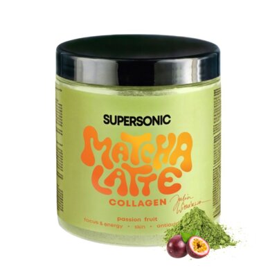 Kolagen SUPERSONIC Matcha Latte Marakuja (280 g)