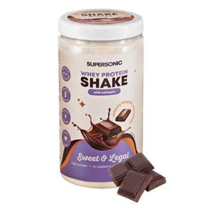Koktajl SUPERSONIC z kolagenem Belgijska czekolada (560 g)