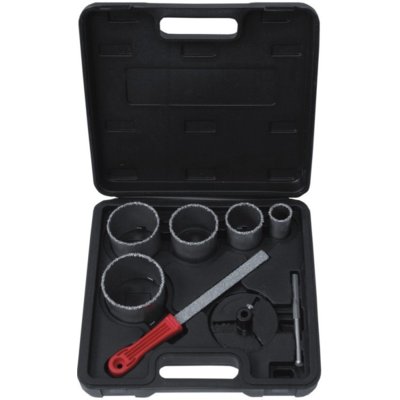 Zestaw otwornic DEDRA DED1519 z pilnikiem (5 sztuk)