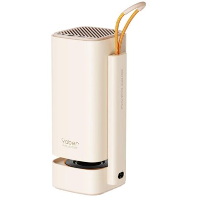 Projektor YABER T1 Pro Full HD (1920 x 1080), 220 ANSI lumen, Wi-Fi, Bluetooth Beżowy