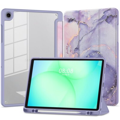 Etui na Samsung Galaxy Tab A9+/A11+ TECH-PROTECT SC Pen Hybrid Marmurowy