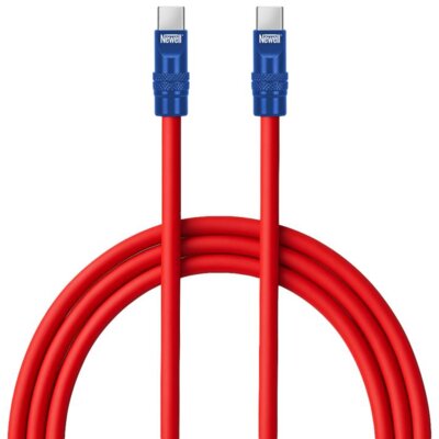Kabel USB-C - USB-C NEWELL 100W 2 m Czerwono-granatowy