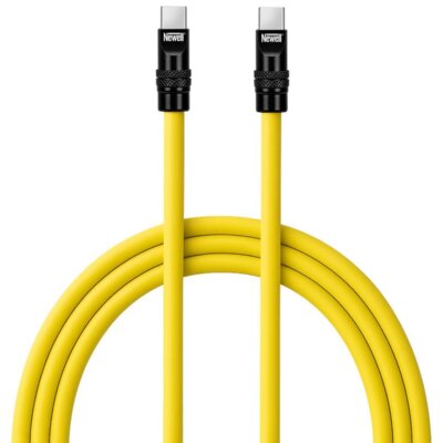 Kabel USB-C - USB-C NEWELL 100W 2 m Żółto-czarny