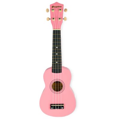 Ukulele SUPRIMO UK21 SET PK Sopranowe Różowy