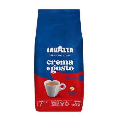 Kawa ziarnista LAVAZZA Crema e Gusto Classico 1 kg