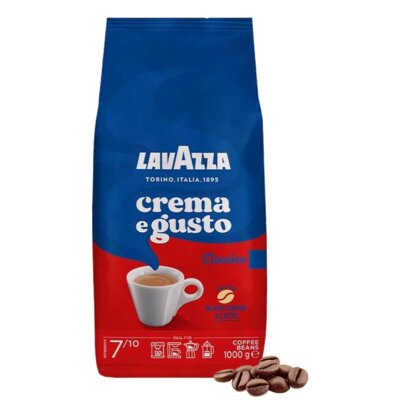 Kawa ziarnista LAVAZZA Crema e Gusto Classico 1 kg