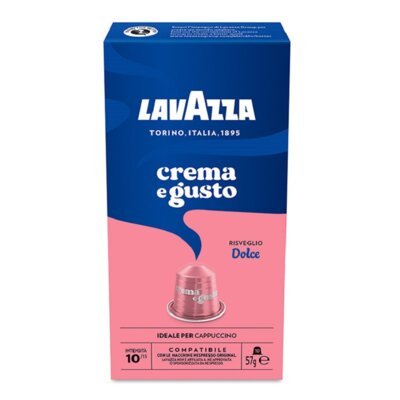 Kapsułki LAVAZZA Crema e Gusto Dolce do ekspresu Nespresso