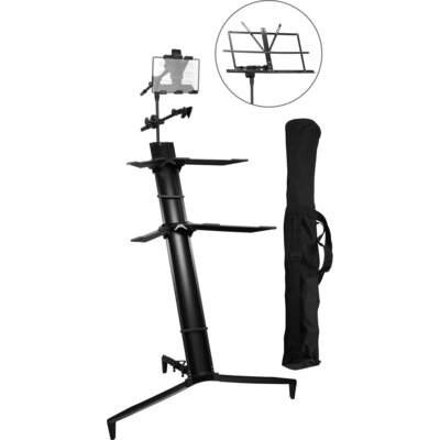 Statyw klawiszowy MUSICMATE MM-A10-B Elitestand Czarny
