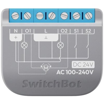 Inteligentny przełącznik SWITCHBOT Relay Switch 2PM