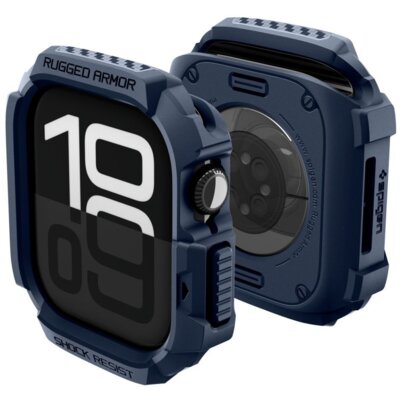 Etui SPIGEN Rugged Armor V2 do Apple Watch 10/11 (42 mm) Granatowy