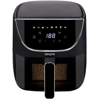 Air Fryer Frytkownica beztłuszczowa AKPO ABF 630CY 5.7l z okienkiem do obserwacji postępów gotowania