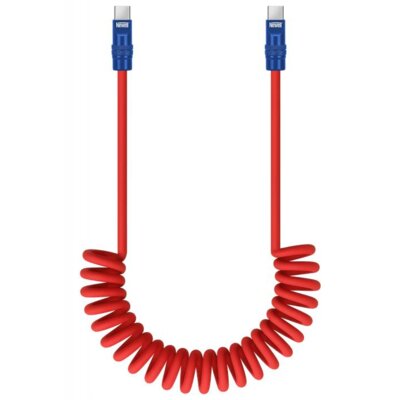 Kabel USB-C - USB-C NEWELL 100W 1.5 m Czerwono-granatowy