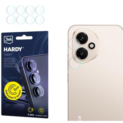 Szkło hybrydowe na obiektyw 3MK Hardy Fusion Lens Protection do Honor 400 (4 szt.)