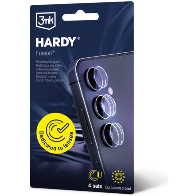 Szkło hybrydowe na obiektyw 3MK Hardy Fusion Lens Protection do Motorola Edge 60 Pro