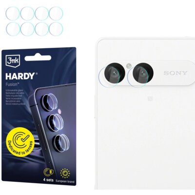 Szkło hybrydowe na obiektyw 3MK Hardy Fusion Lens Protection do Sony Xperia 10 VII