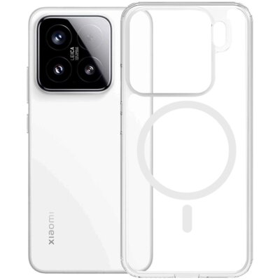 Etui 3MK Hardy LiqForce MagCase do Xiaomi 15 Przezroczysty