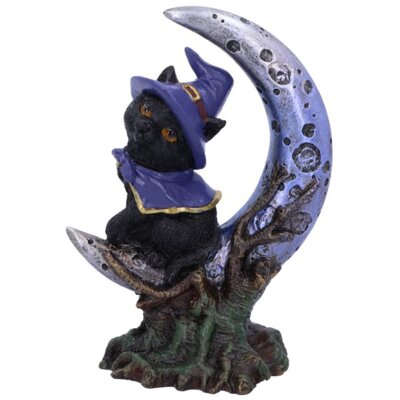 Figurka NEMESIS Sooky Witches Czarnego Kota i półksiężyca