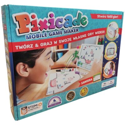 Zestaw kreatywny PIXICADE Mobile Game Maker 1600 gier PXEN2800