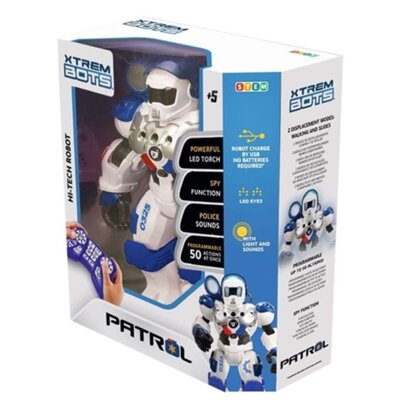 Robot zdalnie sterowany XTREM BOTS Patrol Robot Bot RC XT380972