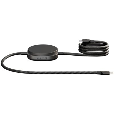 Ładowarka indukcyjna ZENS Charging Cable USB C-C Pro 2 Qi2 15W Czarny