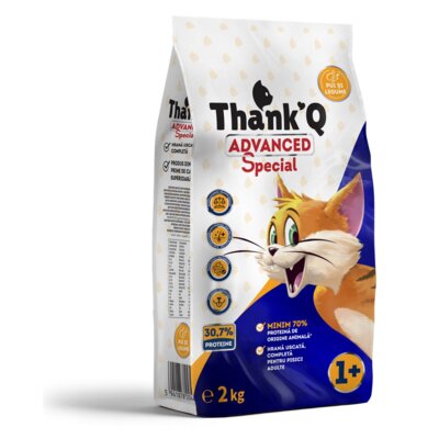 Karma dla kota THANK'Q Cat Advanced Special Kurczak z warzywami 2 kg
