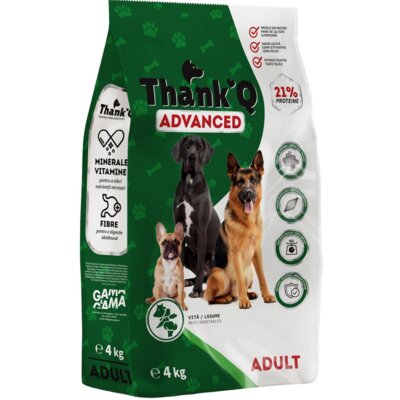 Karma dla psa THANK'Q Advanced Adult Wołowina z warzywami 4 kg