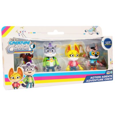 Zestaw figurek PMI The Creature Cases S1 Action Agents CC3014