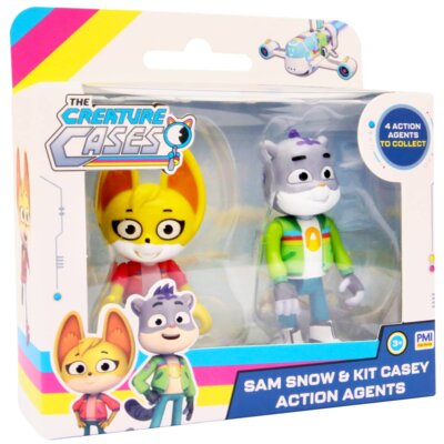 Zestaw figurek PMI The Creature Cases S1 Action Agents CC3012 (1 zestw)