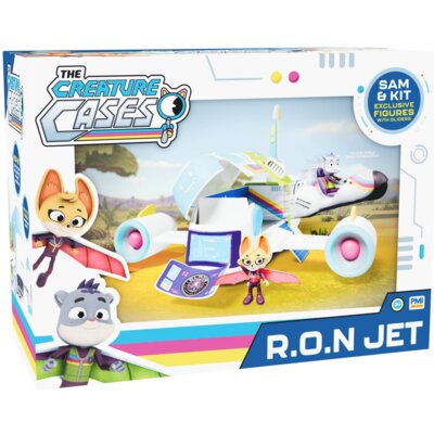 Zestaw figurek PMI The Creature Cases S1 R.O.N. Jet Playset CC9014