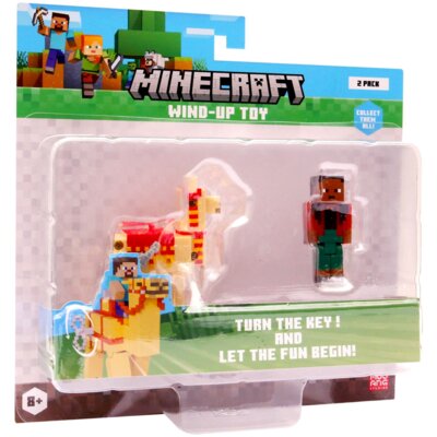 Zestaw figurek MINECRAFT Wind-up Toy Noor & Llama MC1015C