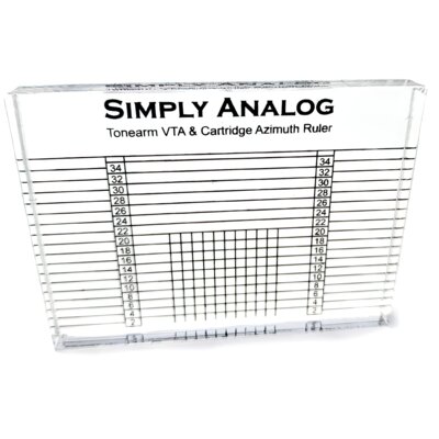 Przyrząd do ustawiania wkładki SIMPLY ANALOG Ruler