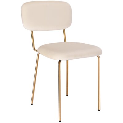 Krzesło EHOKERY Louis Velvet Beżowy
