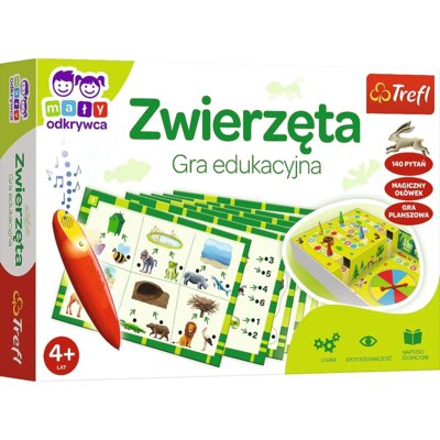 Gra edukacyjna TREFL Magiczny ołówek Zwierzęta
