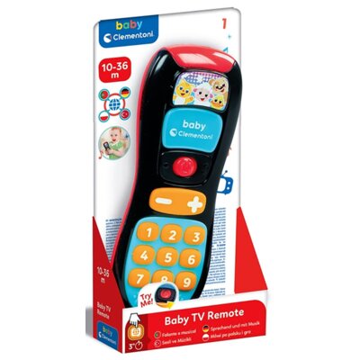 Zabawka interaktywna CLEMENTONI Baby Mówiący pilot 17518