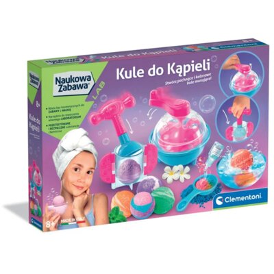 Zestaw kreatywny CLEMENTONI Naukowa zabawa Kule do Kąpieli 50397