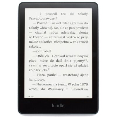 Czytnik e-booków KINDLE Paperwhite 5 6.8", Podświetlany ekran, Wi-Fi Czarny