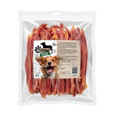 Przysmak dla psa MR. PRETZEL Paski z kaczki 500 g