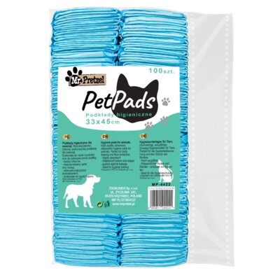 Podkłady higieniczne MR. PRETZEL MP-4422 33 x 45 cm (100 sztuk)